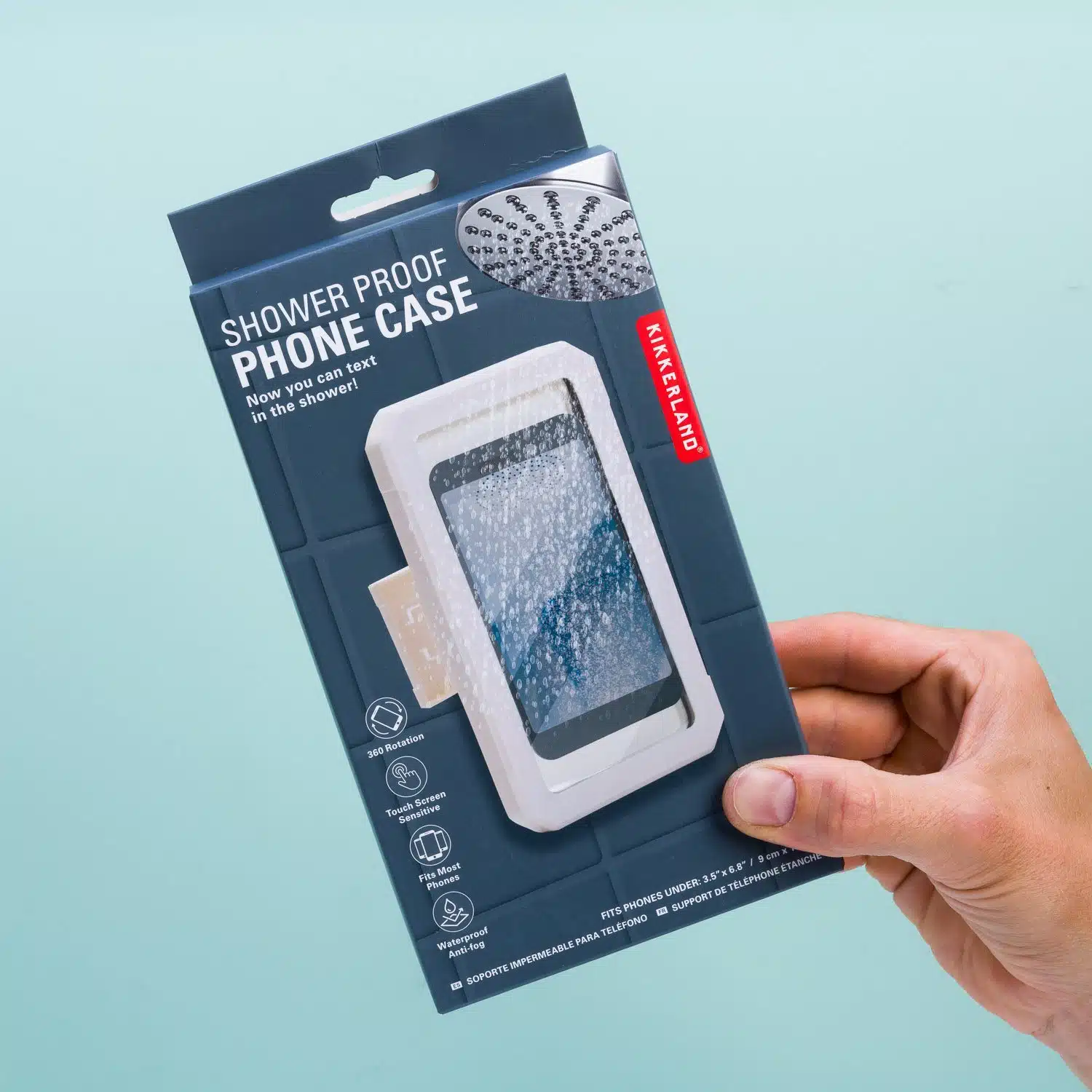 Wasserdichter Duschhandyhalter