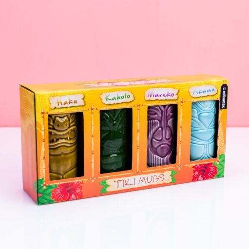 Tiki-Becher (4er-Set)