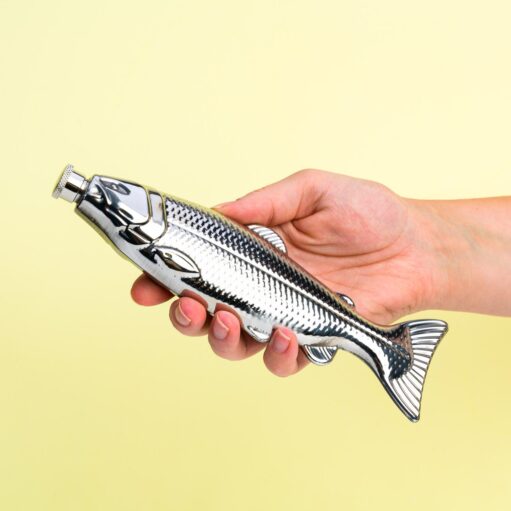 Fisch-Flachmann