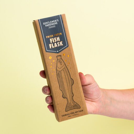 Fisch-Flachmann