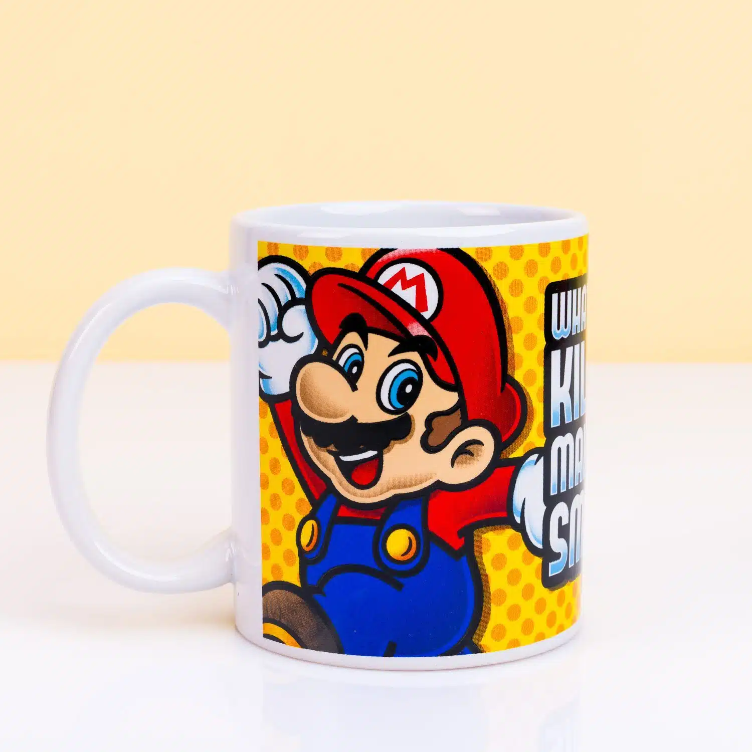Super Mario What Does't Kill You Tasse