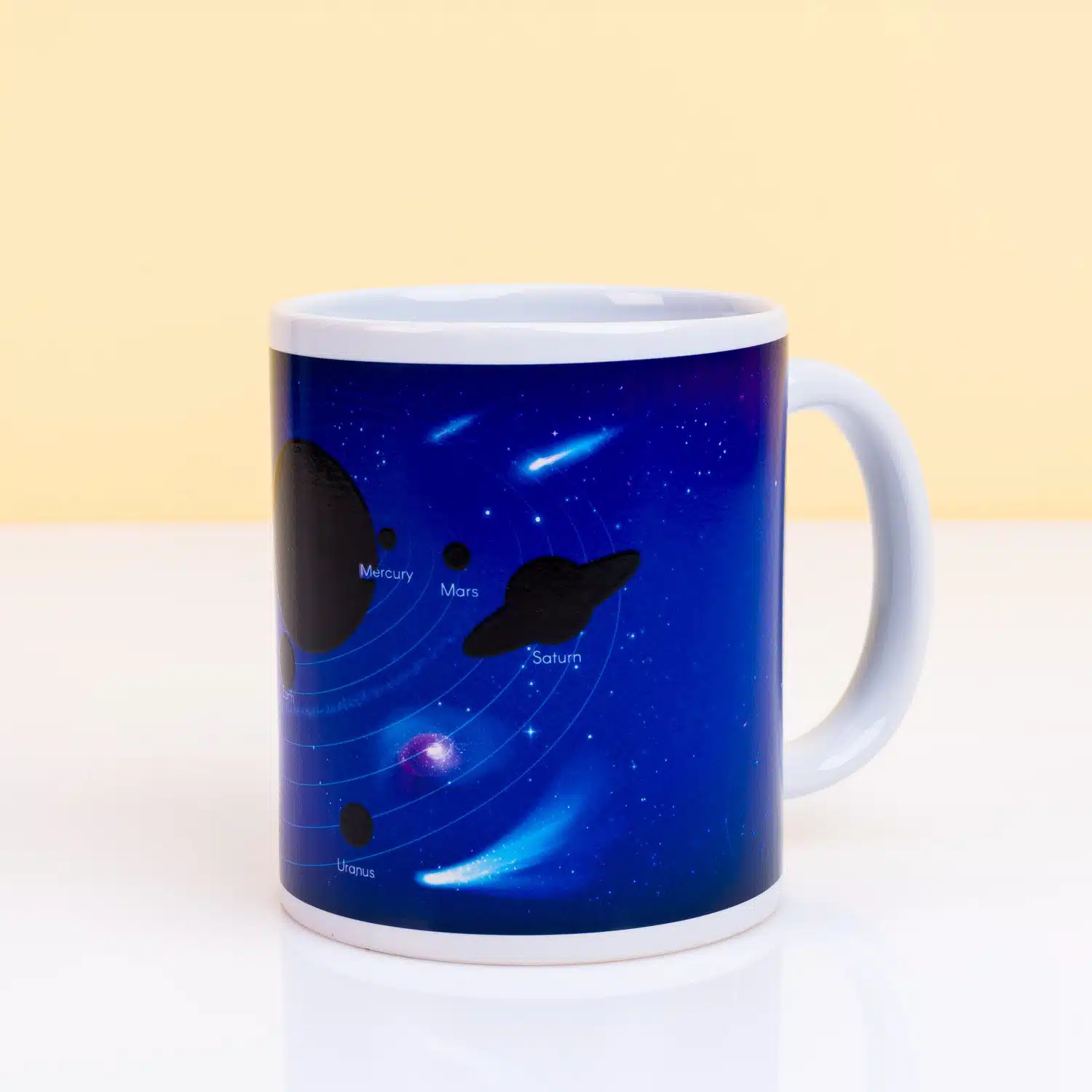 Hitzeempfindlicher Becher des Sonnensystems