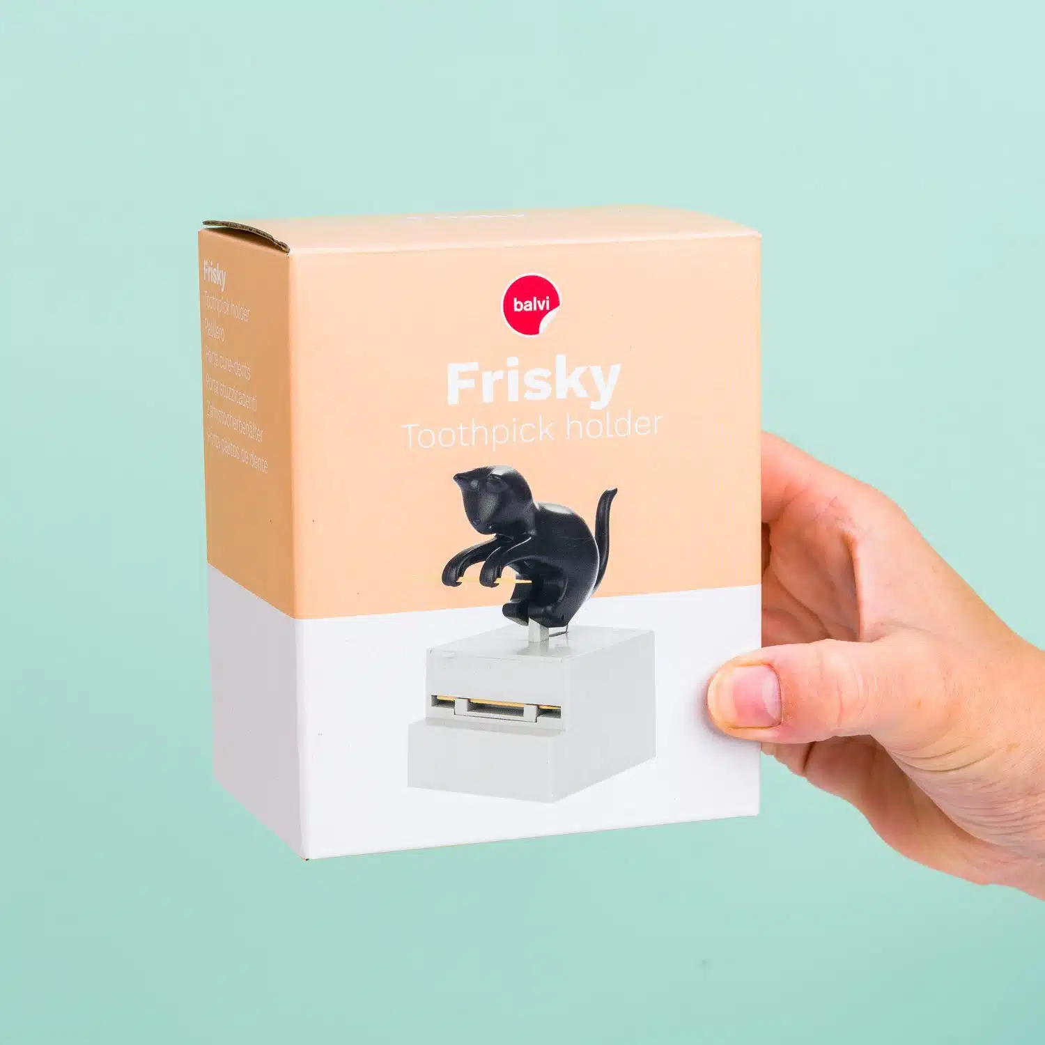 Frisky Katzen-Cocktailspießhalter