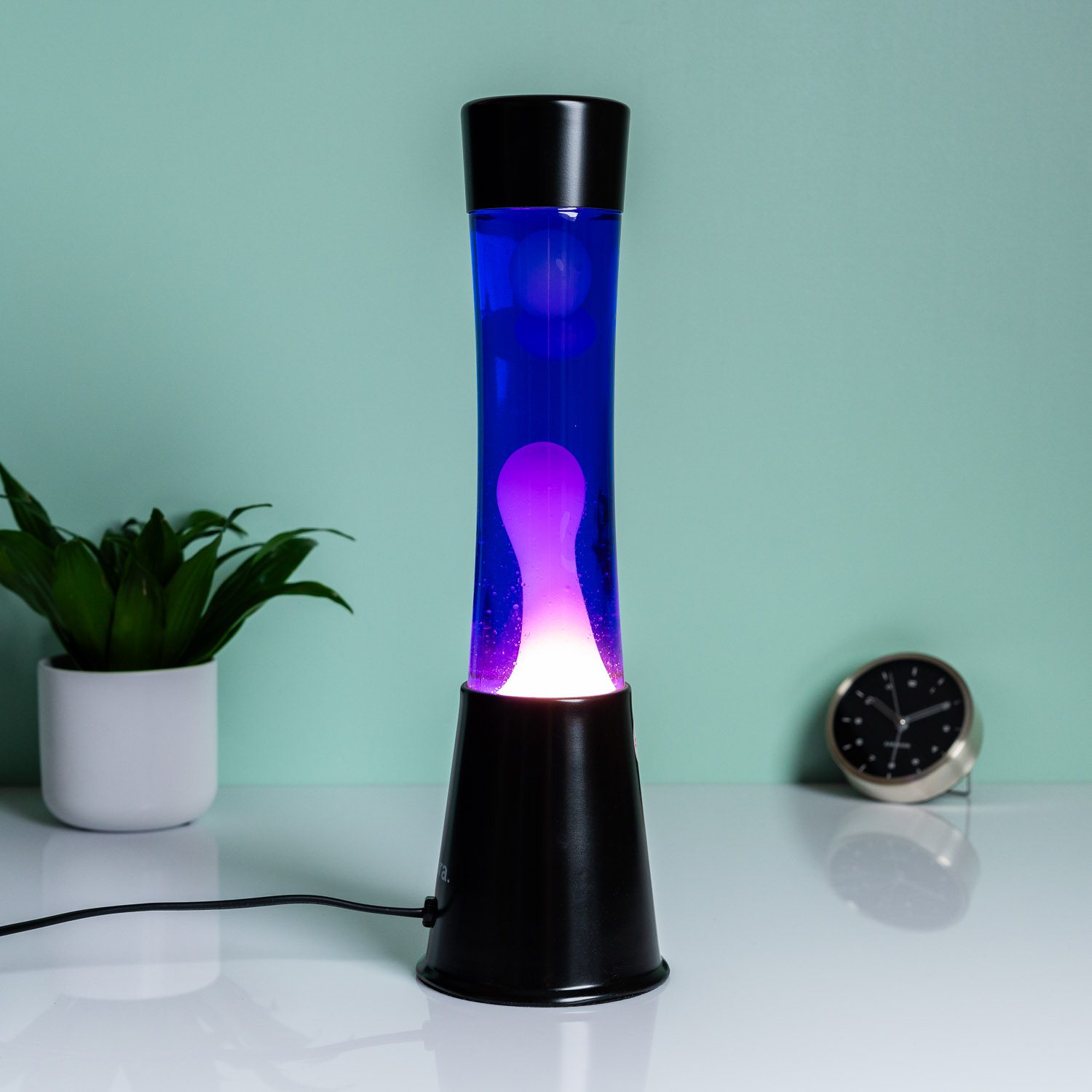 664190-Manta – Fisura-Lava lamp tower – Black base and purple liquid-3