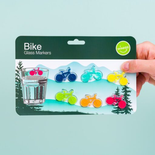 Fahrradglasmarker (6er-Set)