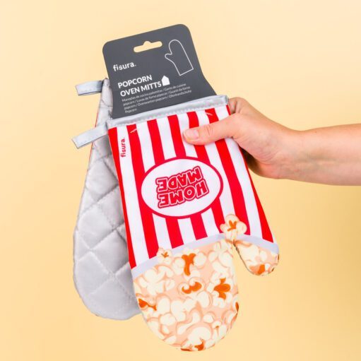 Popcorn-Ofenhandschuhe (2er-Set)