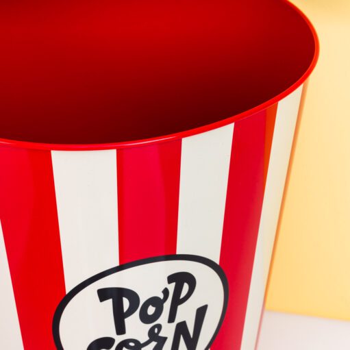 Retro-Popcorn-Mülleimer