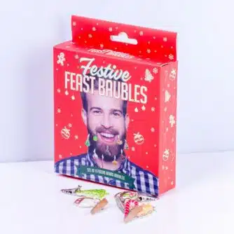Bart-Weihnachtskugeln (9er-Set)