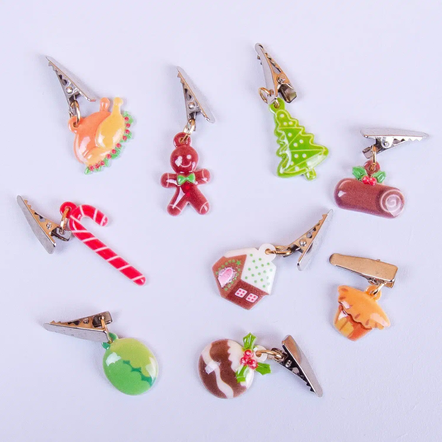 Bart-Weihnachtskugeln (9er-Set)