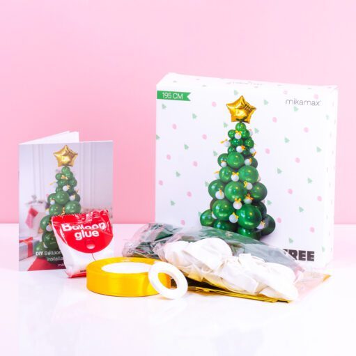 DIY Ballon-Weihnachtsbaum