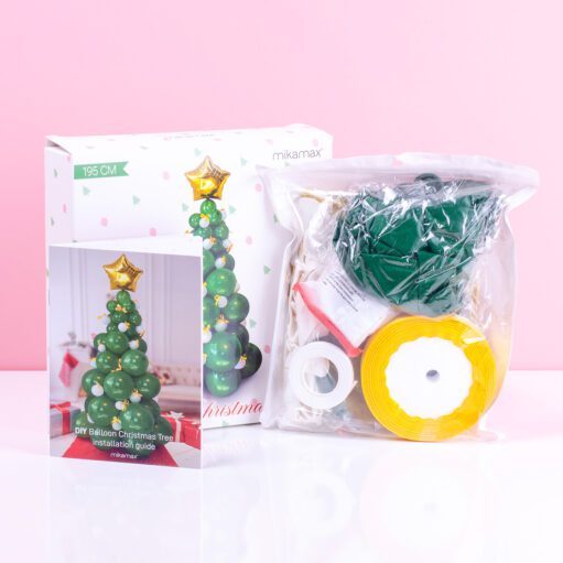 DIY Ballon-Weihnachtsbaum