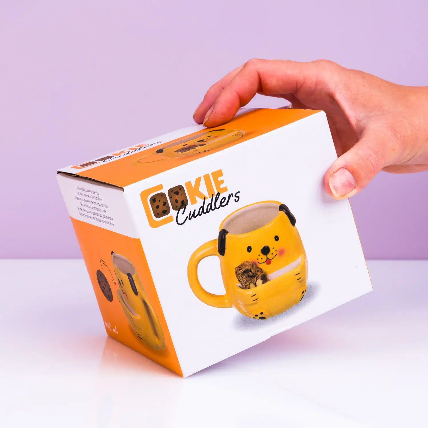 Tierbecher mit Keksablage