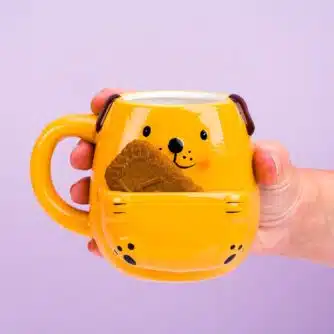 Tierbecher mit Keksfach - Hund