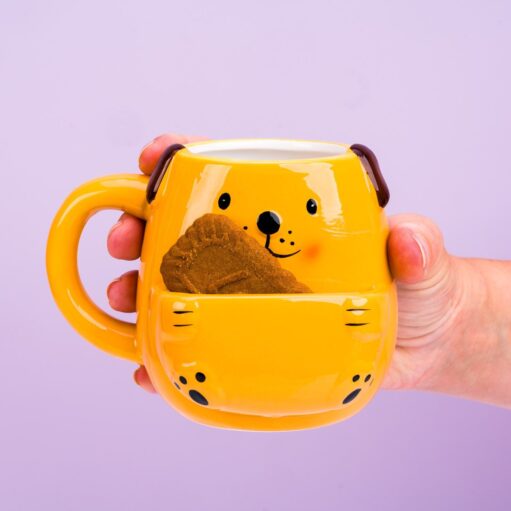Tierbecher mit Keksablage