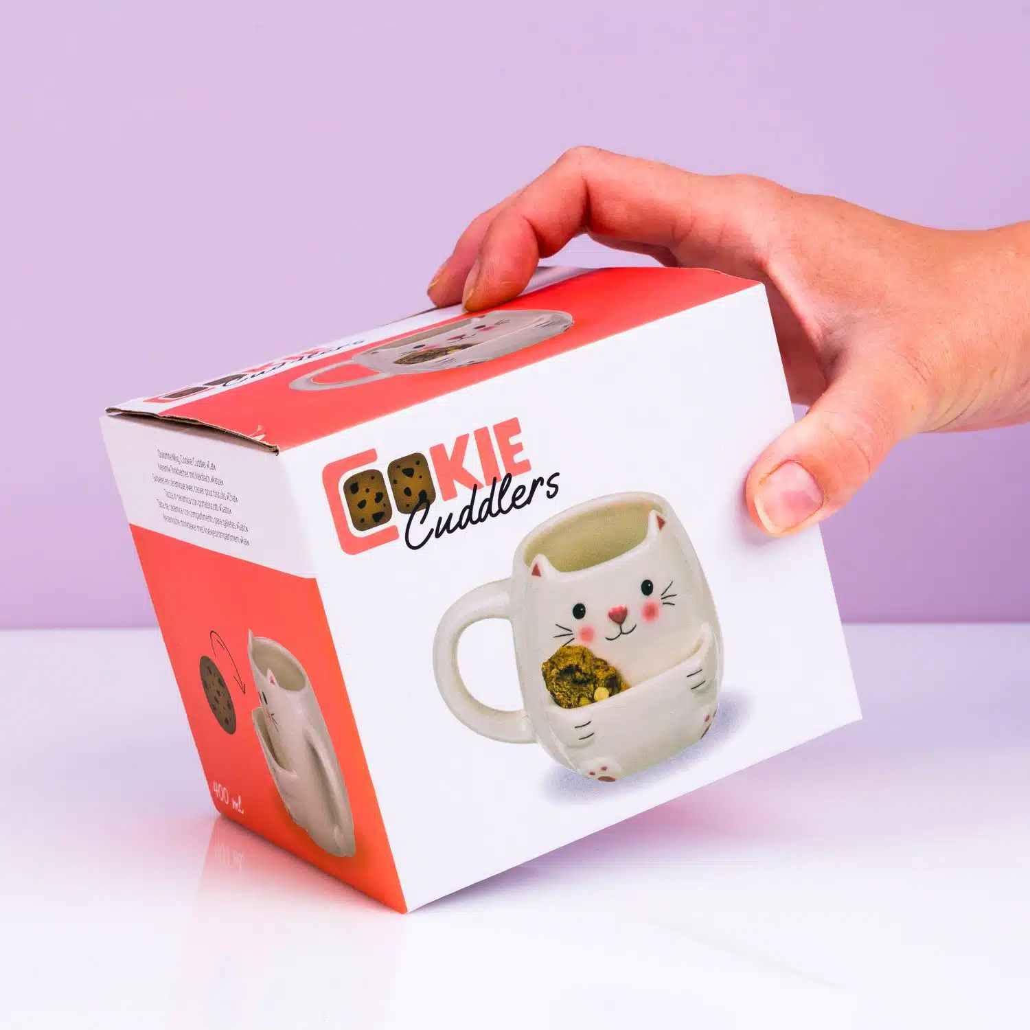 Tierbecher mit Keksablage