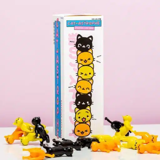 Katzen-Katastrophe Stapelspiel