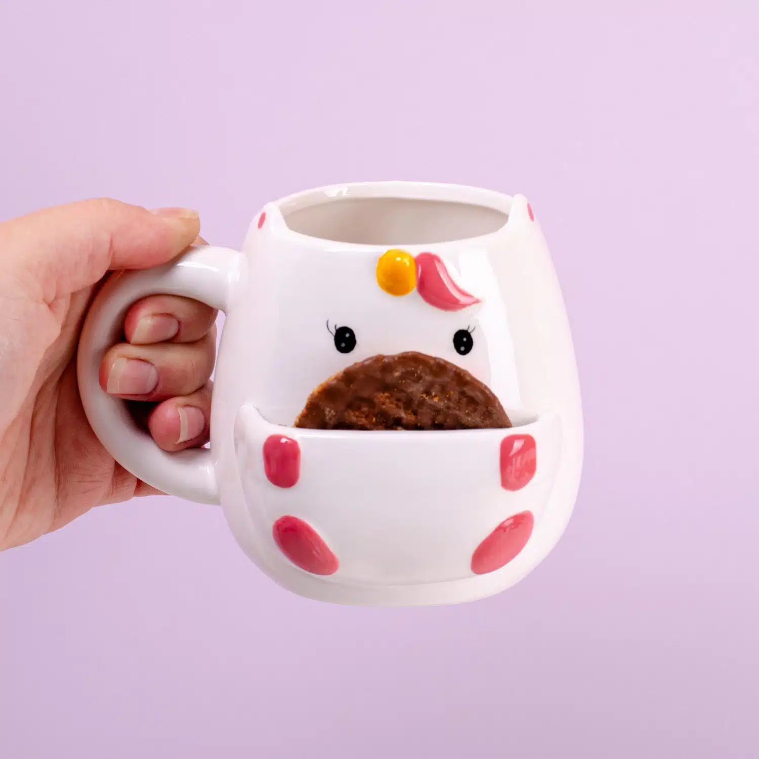 Tierbecher mit Keksablage