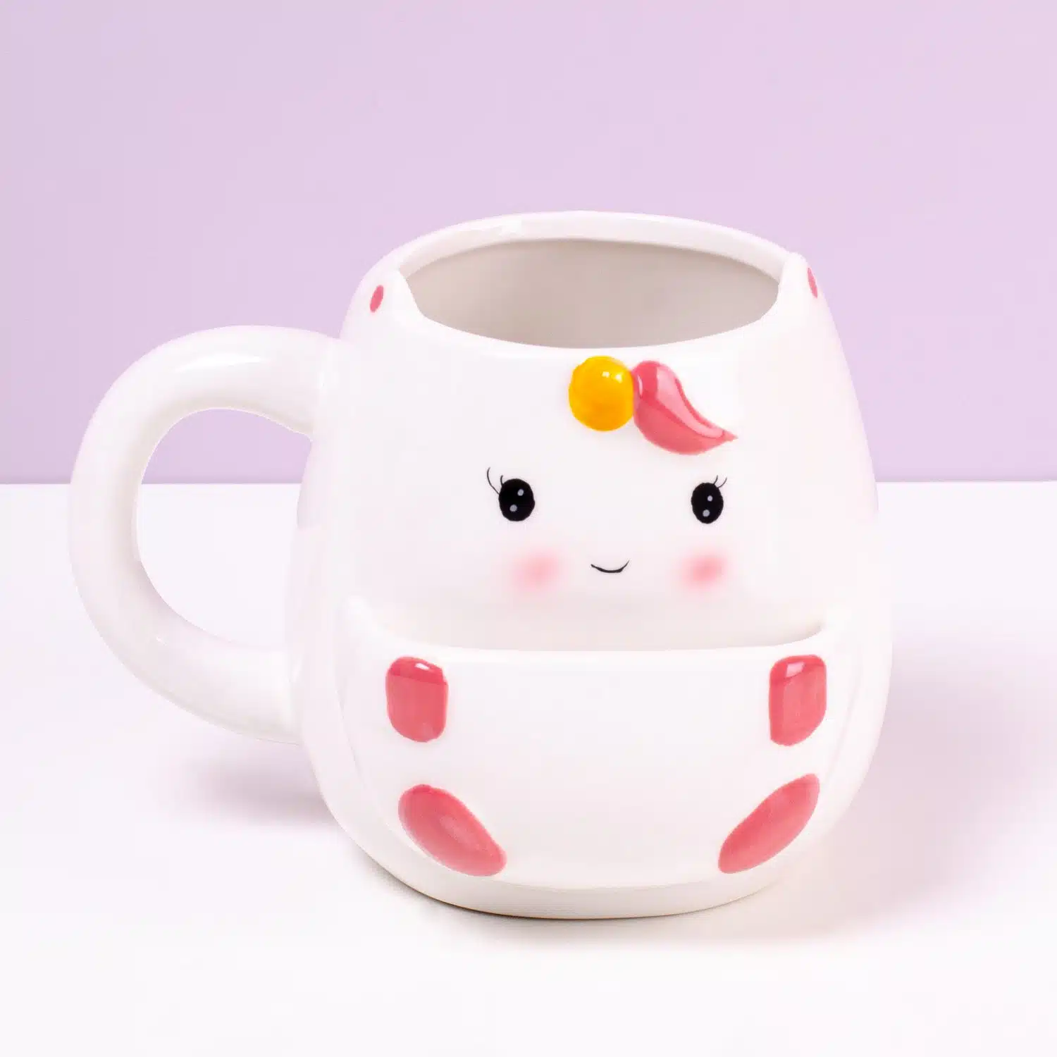 Tierbecher mit Keksablage