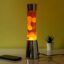 Original Lava Lampe 36,8cm - Volcanic Crags Mit Rotem Wachs