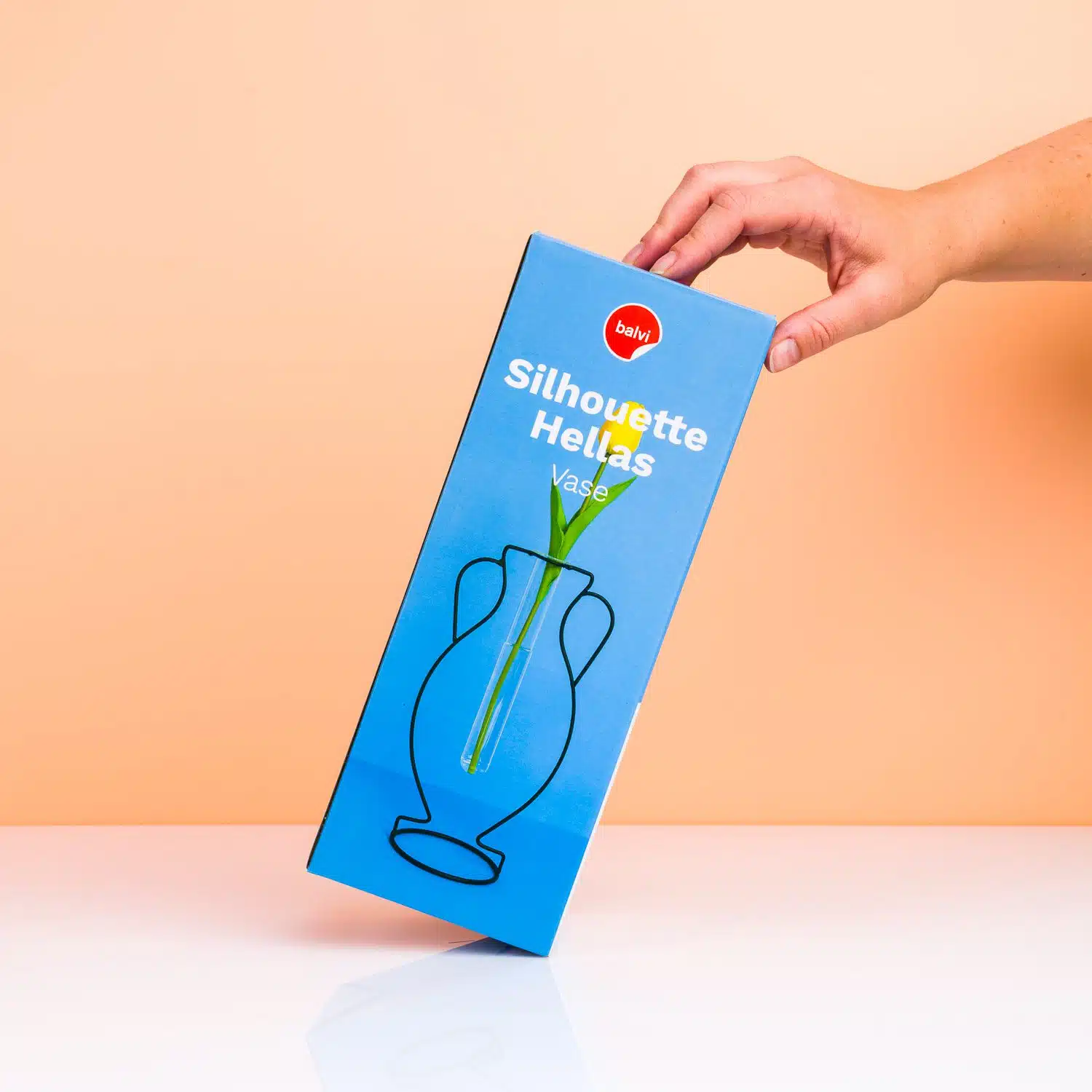 Silhouette-Drahtvase