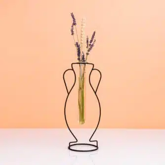 Silhouette-Drahtvase - Vase