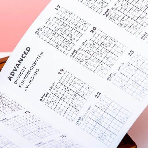 Holz-Sudoku-Spiel
