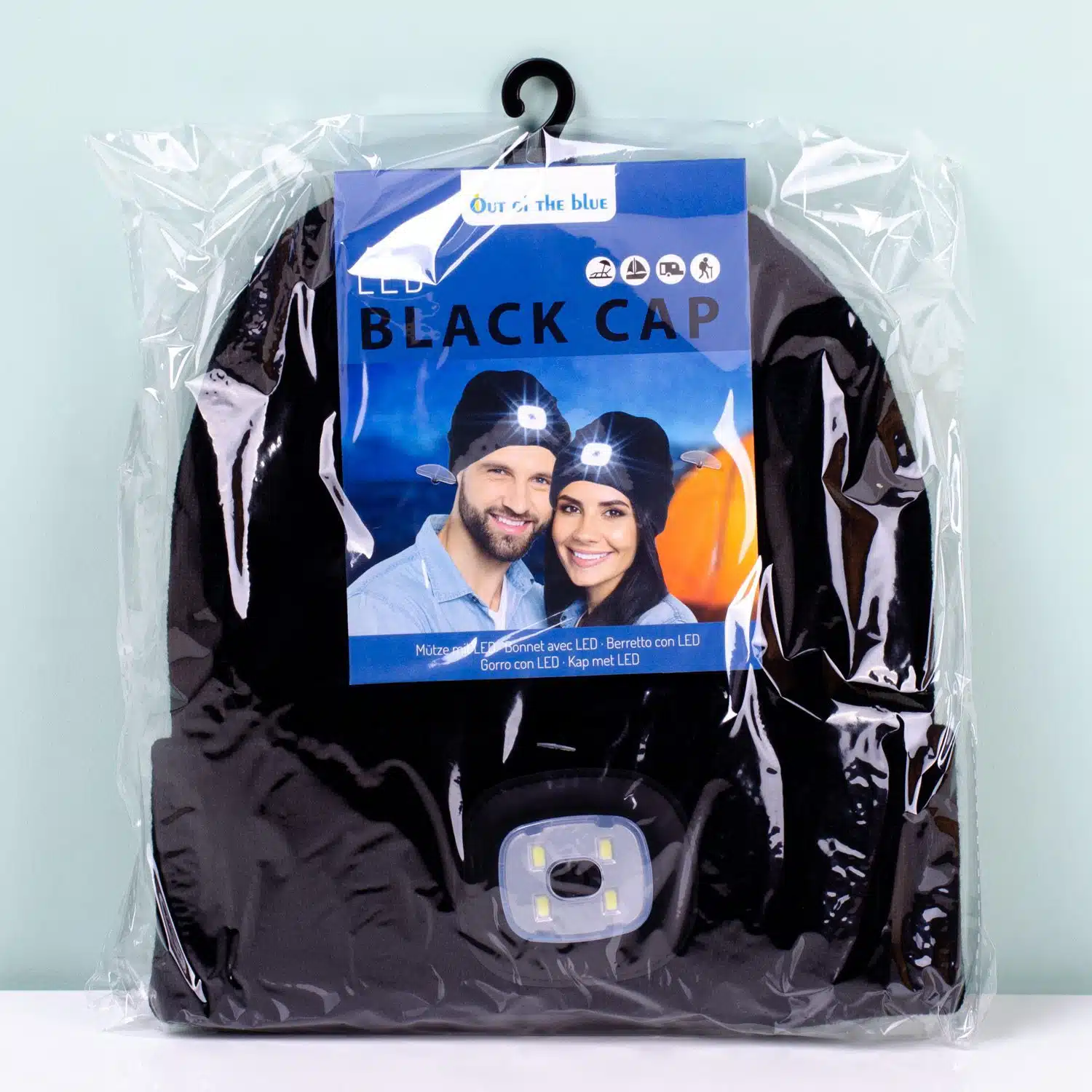 Mütze mit LED-Licht