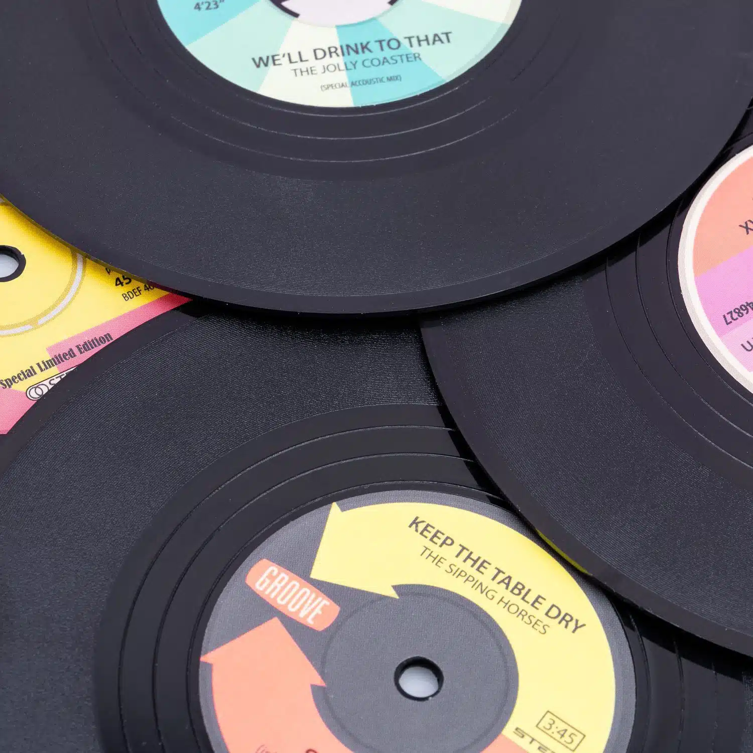 Vinyl-Untersetzer (Set von 4)