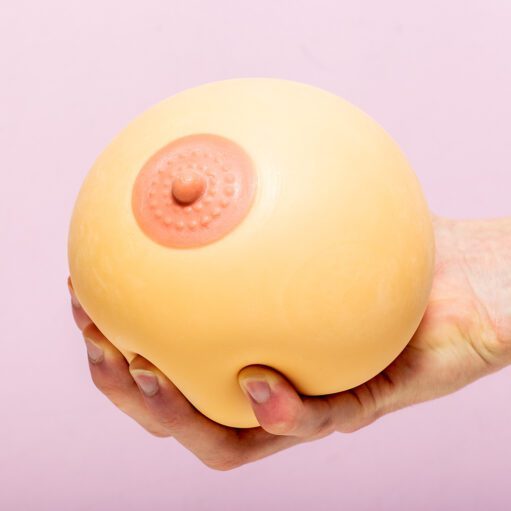 Brust-Stressball