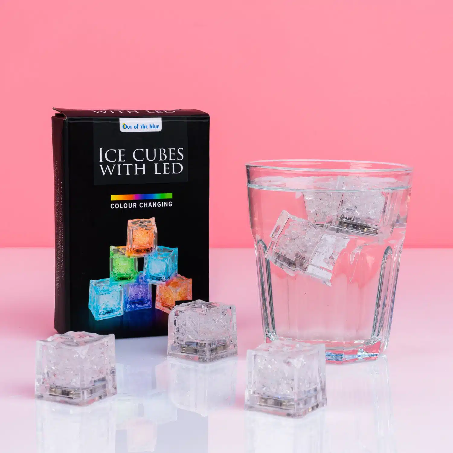 LED-Eiswürfel (Set von 6)