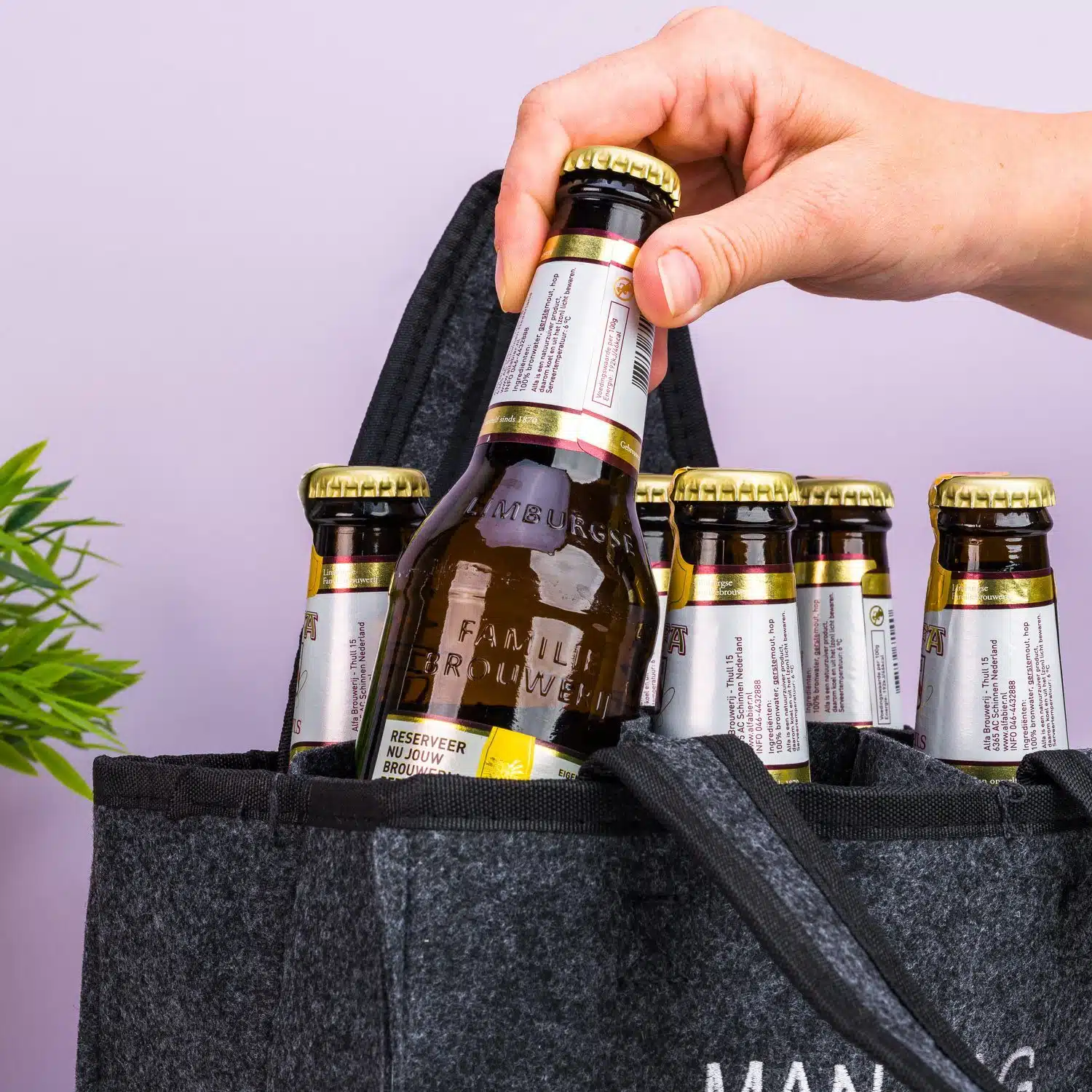 Man Bag Sixpack-Tasche