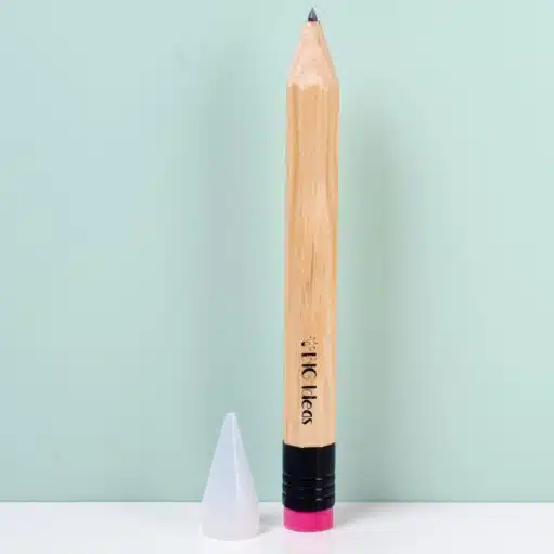 XXL-Bleistift mit Radiergummi