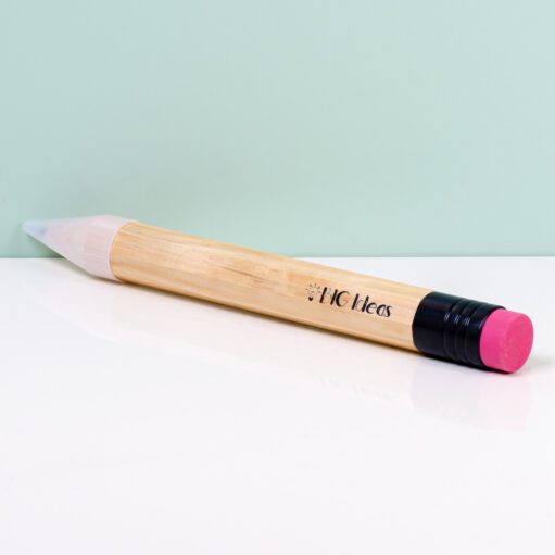 XXL-Bleistift mit Radiergummi