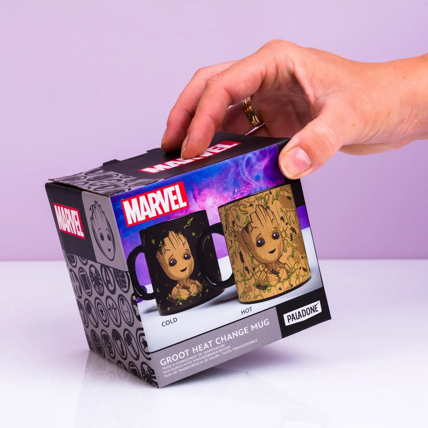Marvel Groot wärmeempfindliche Tasse