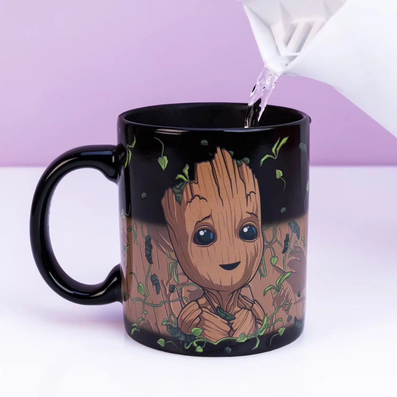 Marvel Groot wärmeempfindliche Tasse