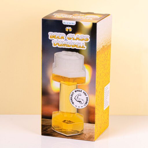 Hantel-Bierkrug