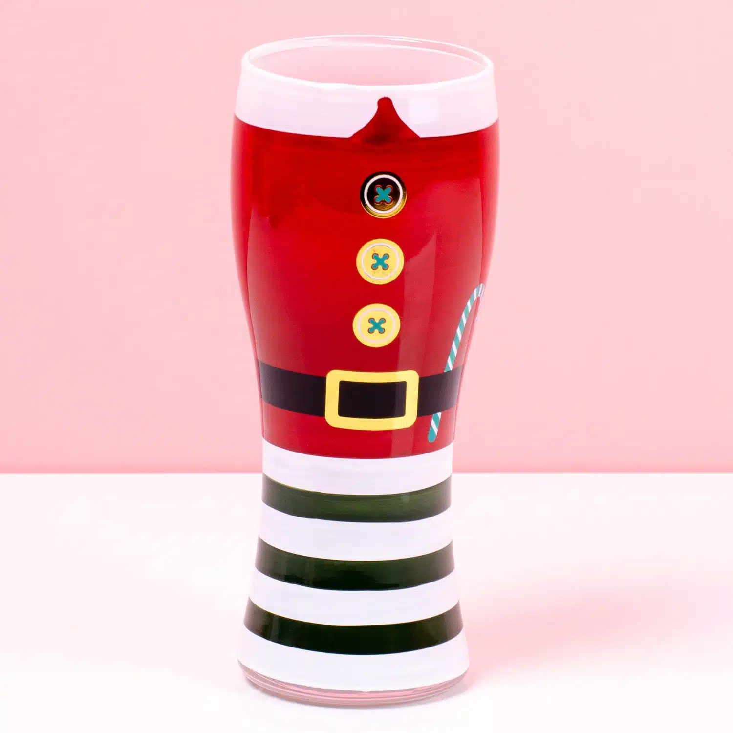 Weihnachtsmann Bierglas (Set von 2)