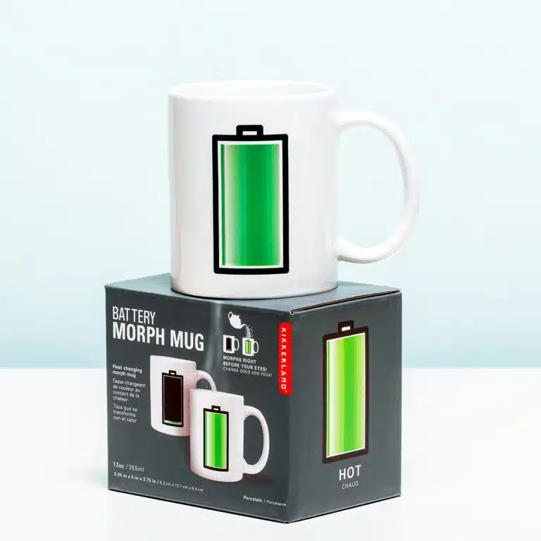 Wärmeempfindliche Tasse Batterie