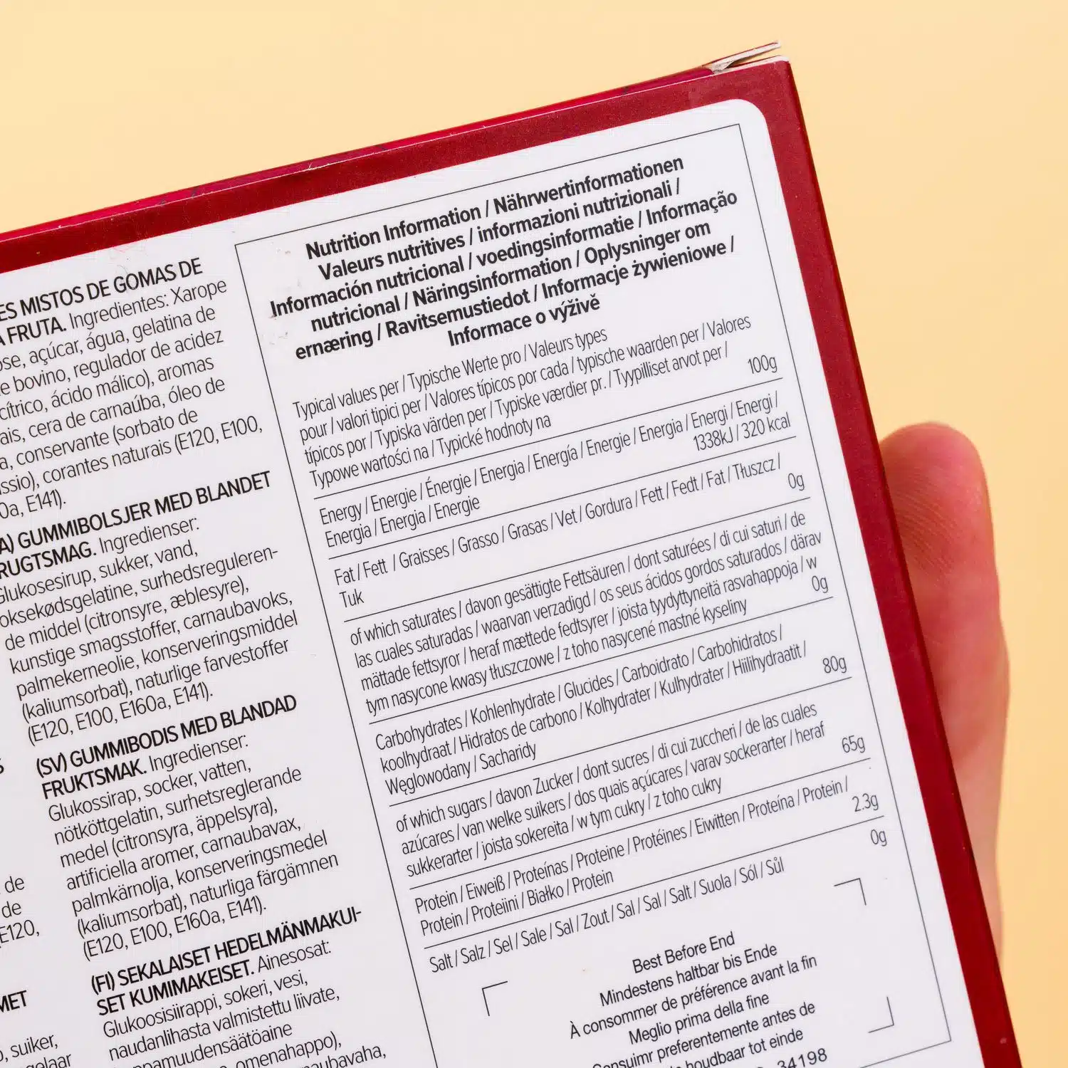 Kamasutra-Fruchtgummis