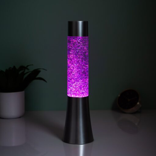 Multicolor Glitterlampe
