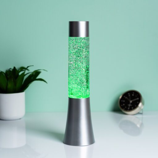 Multicolor Glitterlampe