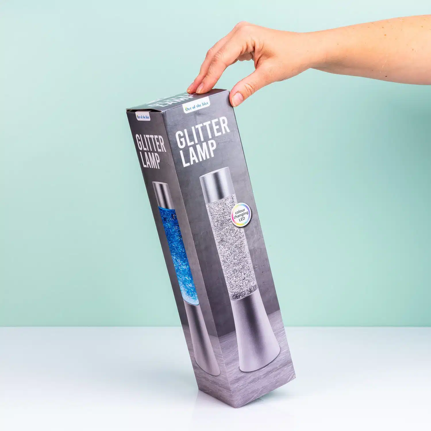 Multicolor Glitterlampe