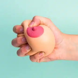 Brust-Stressball
