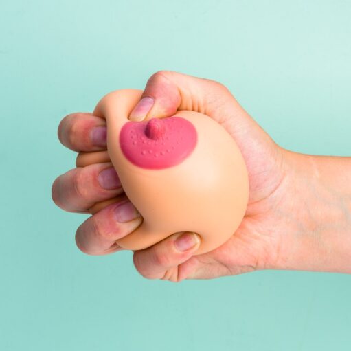 Brust-Stressball