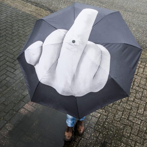 Stinkefinger Regenschirm