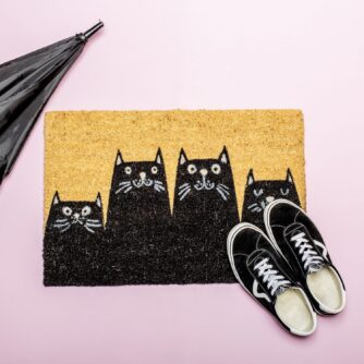 Katzen-Fußmatte
