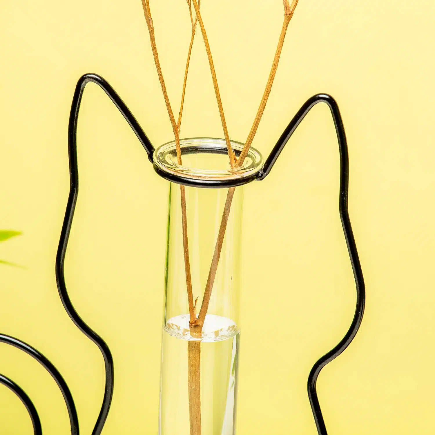 Silhouette-Drahtvase
