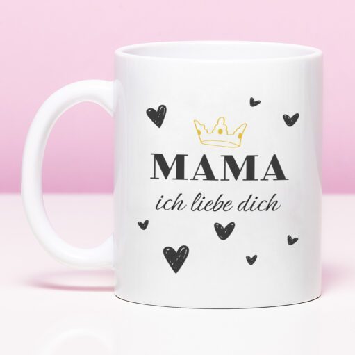 Tasse Mama ich liebe dich