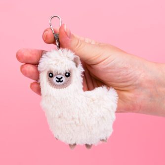 Knuffel-Schlüsselanhänger - Lama