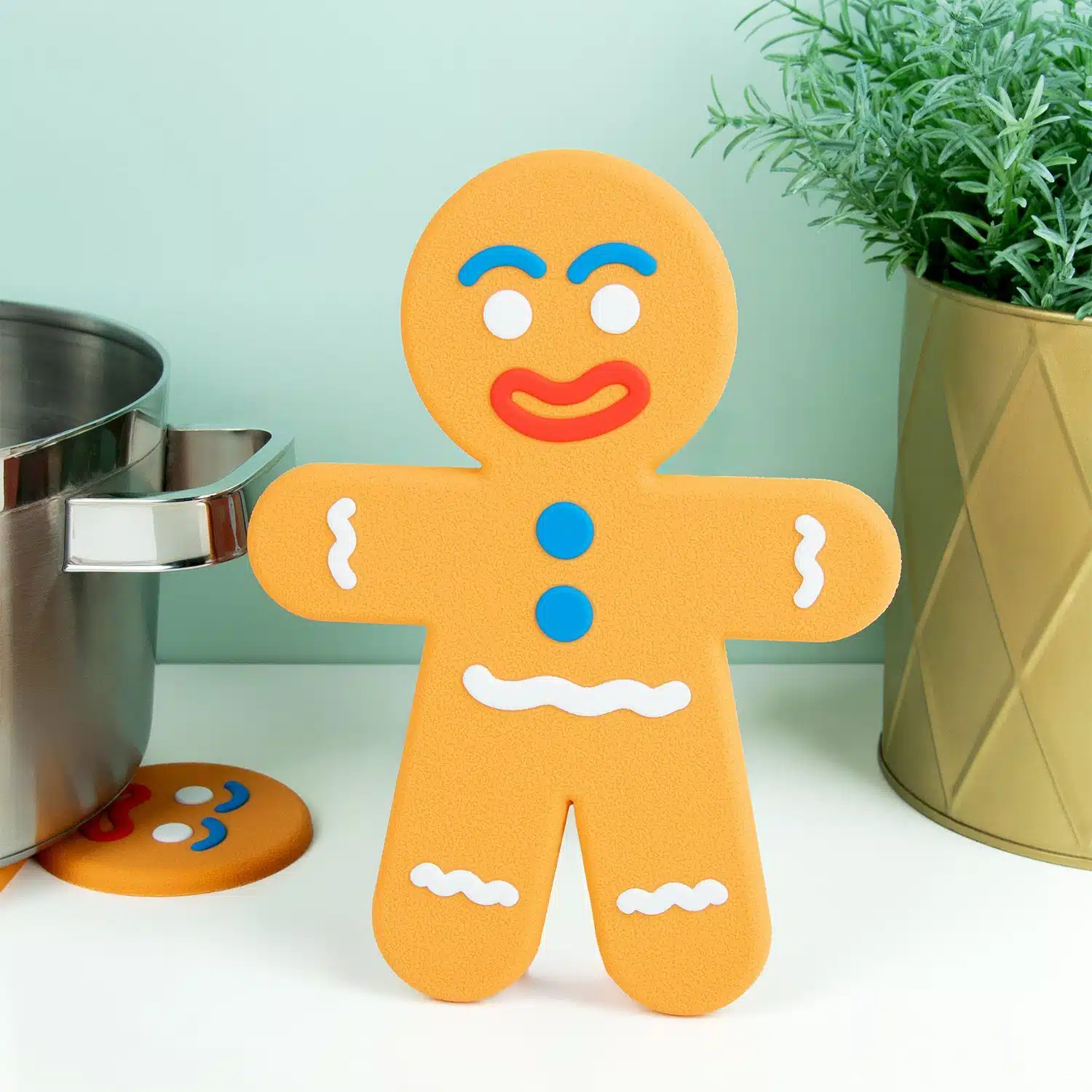 Gingerbread Mann Magnetischer Untersetzer